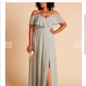 Birdy grey floor length dress